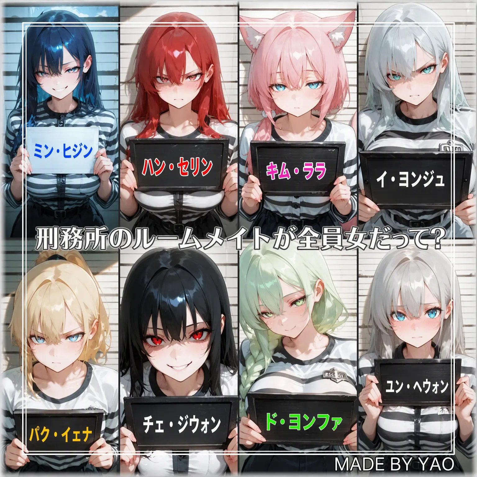 YAO의 《監獄のルームメイトが全員女だって？》