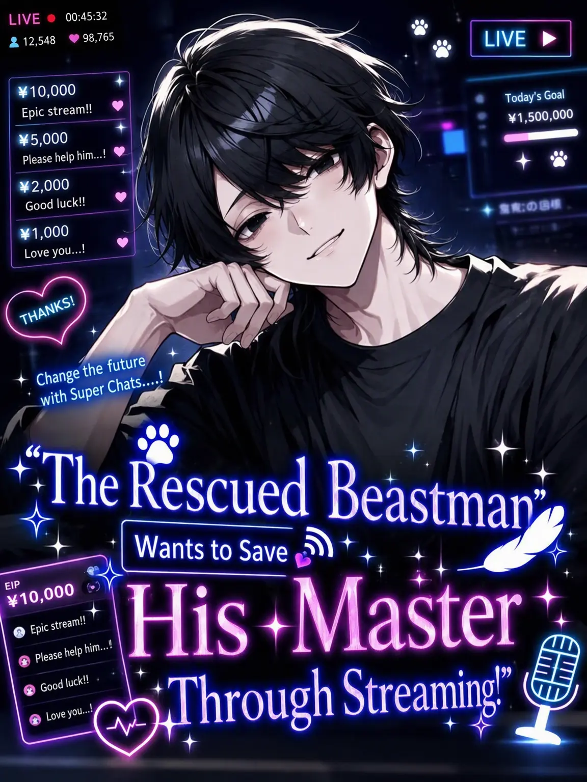 767777의 The Rescued Beastman Wants to Save Master via Streaming!