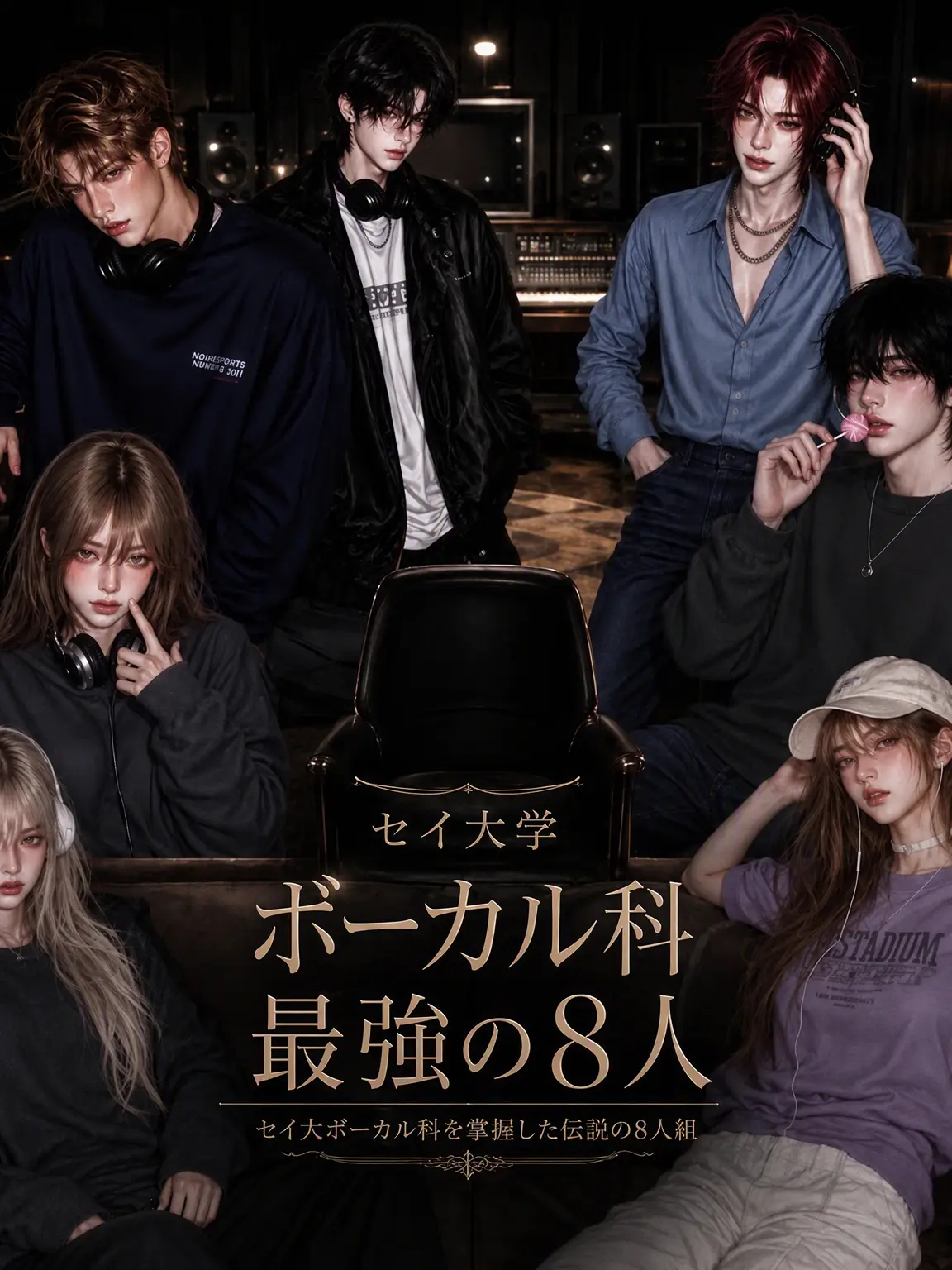TrendyBooth9570의 《セイ大学ボーカル科最強の8人》