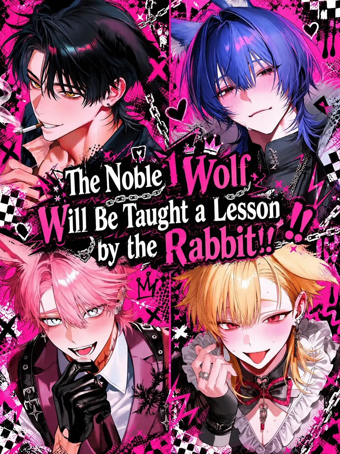 meek_01의 Noble Wolf Taught a Lesson by Bunnies!!
