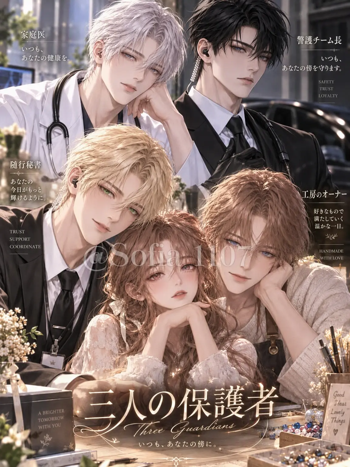 Sofia_1107의 三人の保護者