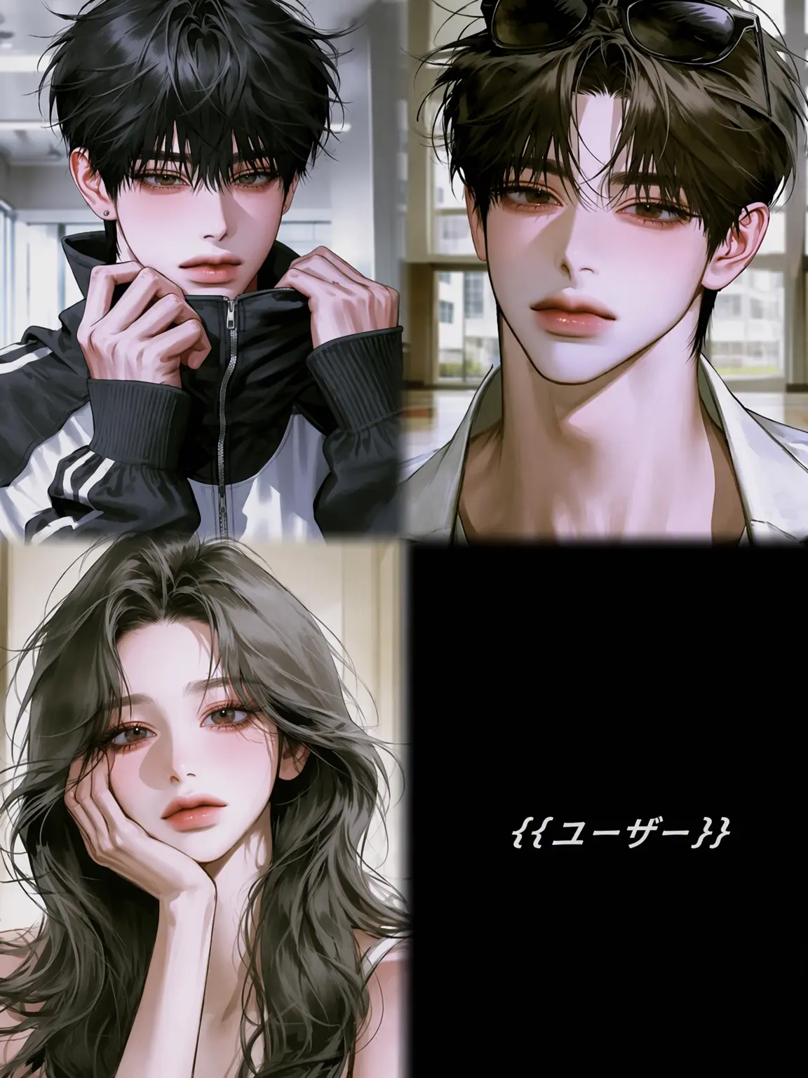 1365244_의 四人のすれ違う春
