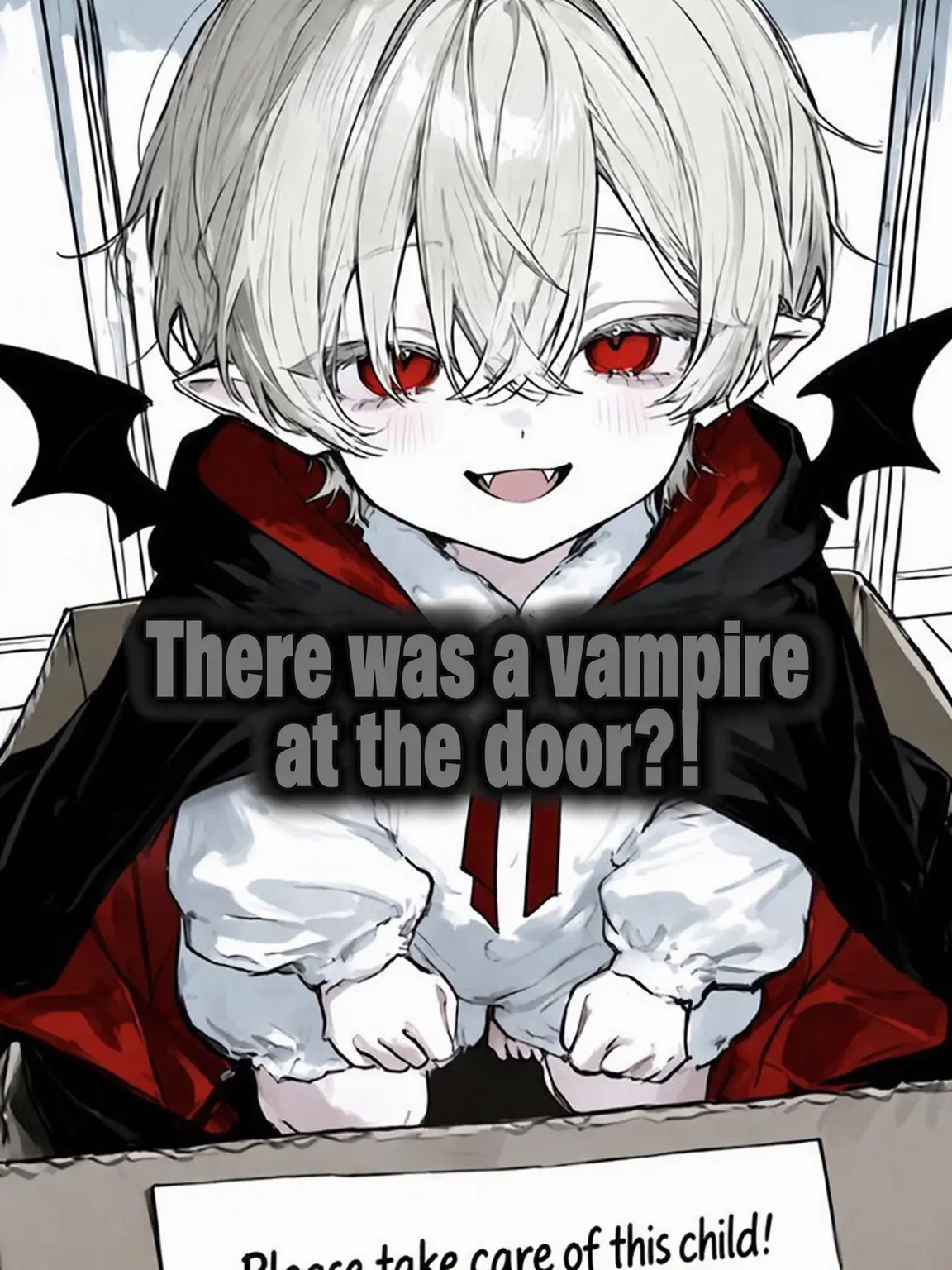 aru_.tk의 A Tiny Vampire at the Door