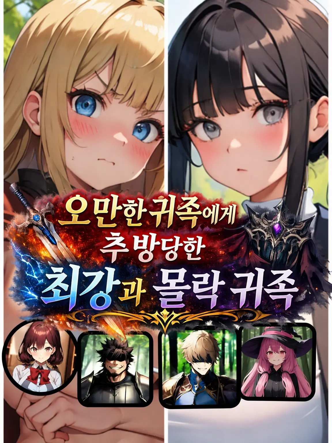 SalmonApple9814의 오만한 귀족에게 추방당한 최강자와 몰락 귀족