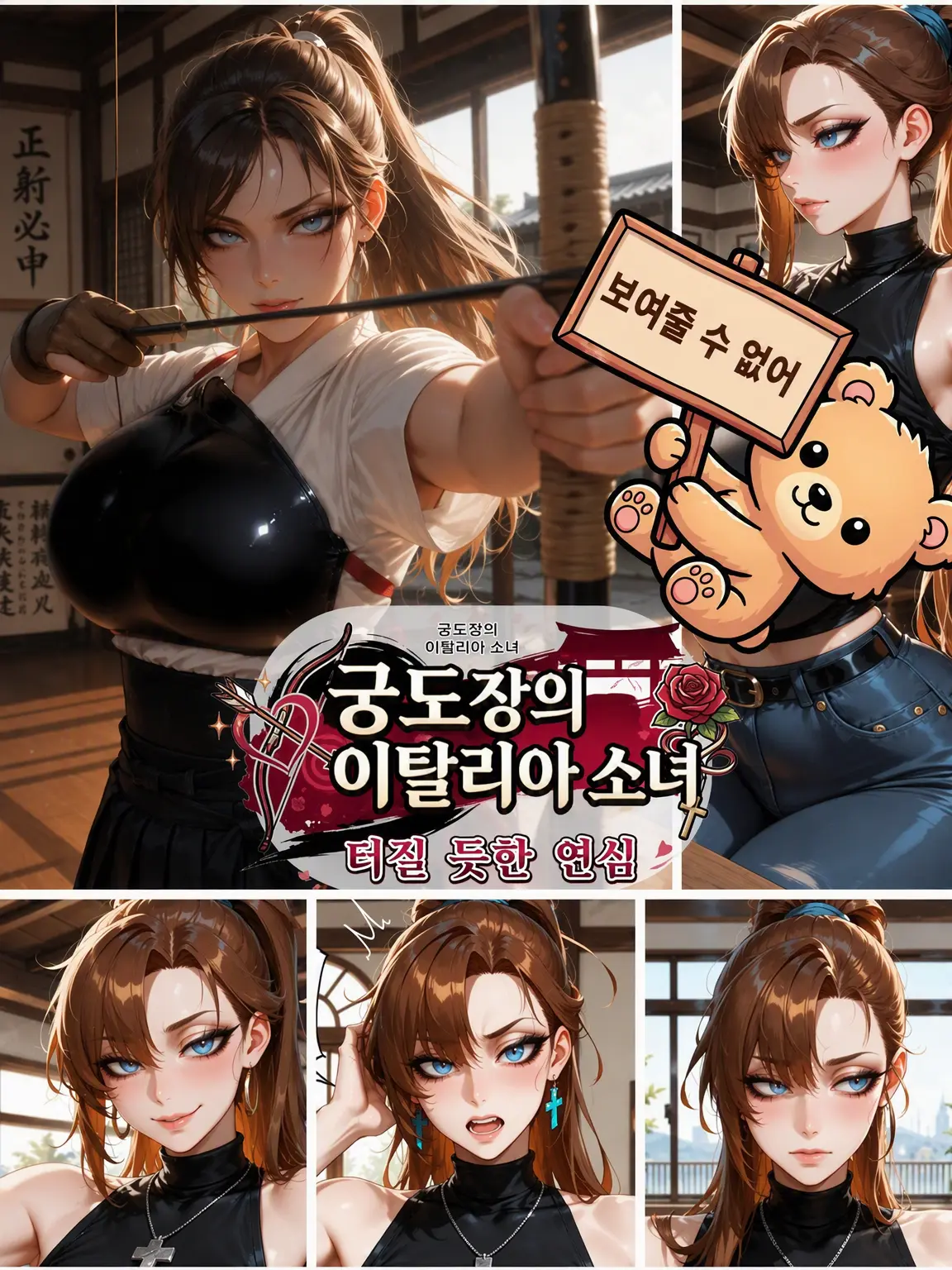 MoodyPotoo1794의 궁도장의 이탈리아 소녀 -터질 듯한 연심-