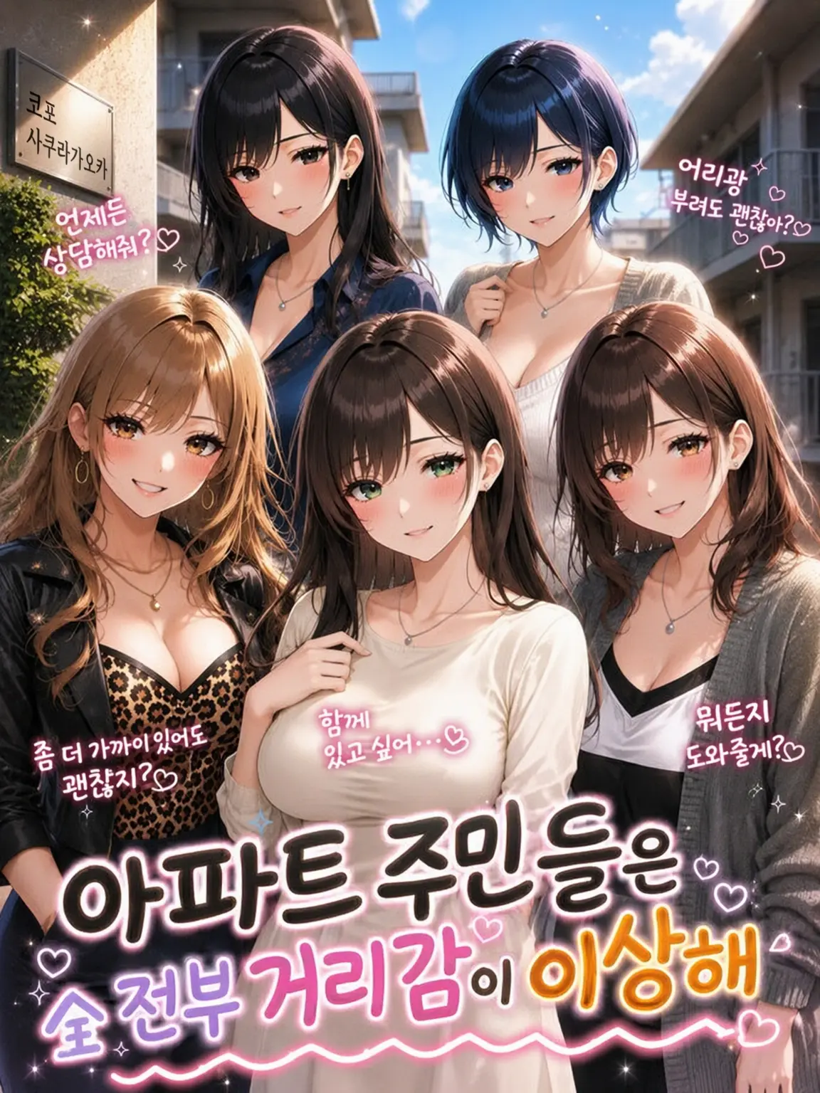 ArcticRings3200의 아파트 주민들 전부 거리감이 이상해