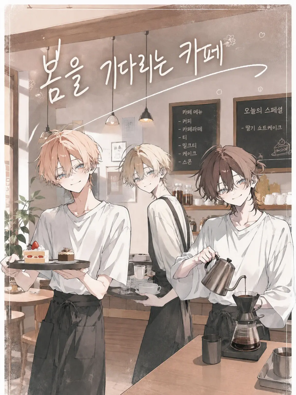 WoodyQuake6247의 봄을 기다리는 카페 .ᐟ