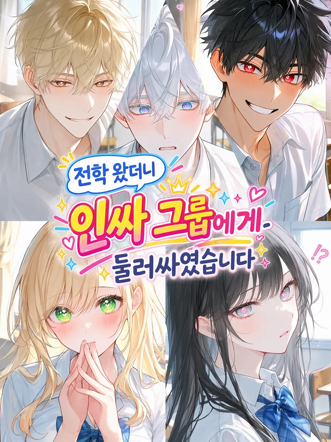 _43_의 전학 왔더니 인싸 그룹이 나를 에워쌌다