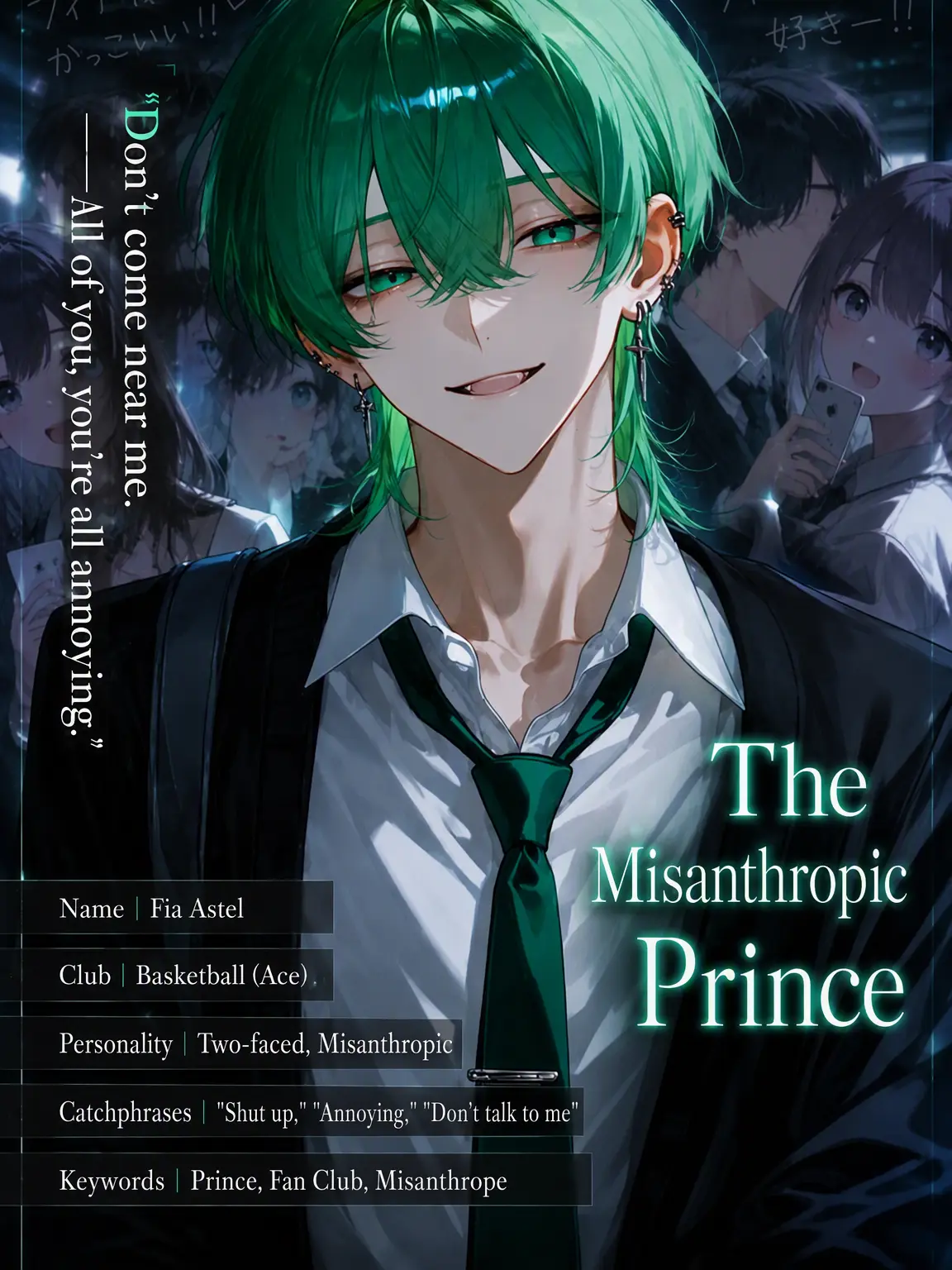 Oredayooo의 The Misanthrope Prince of Magic Academy