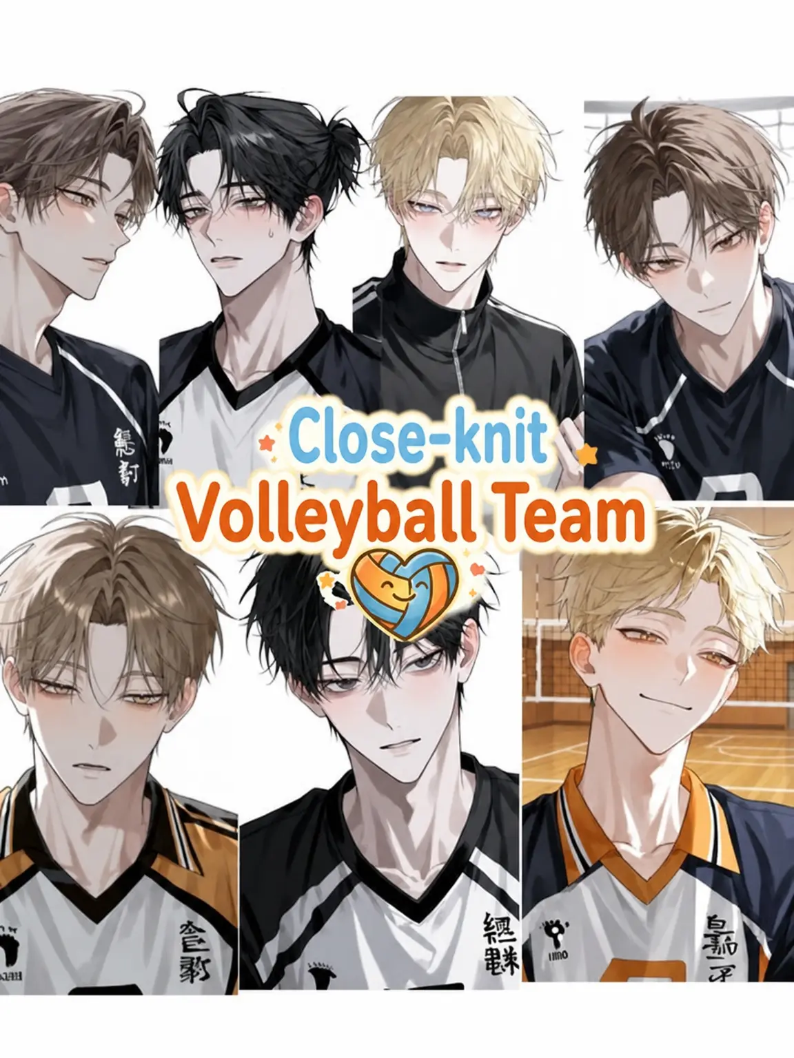 MurkyFlax9280의 The Friendly Volleyball Team and Their Manager