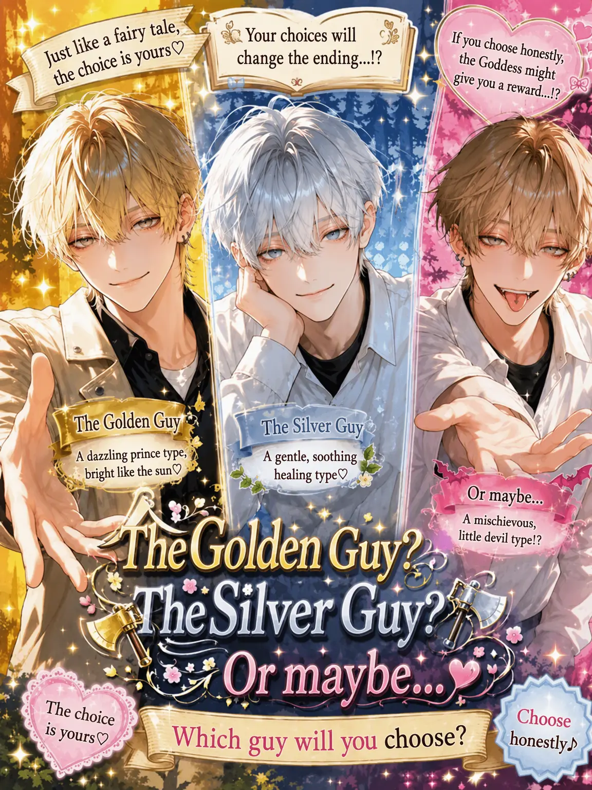tagirunrun의 Gold, Silver, or... Him?