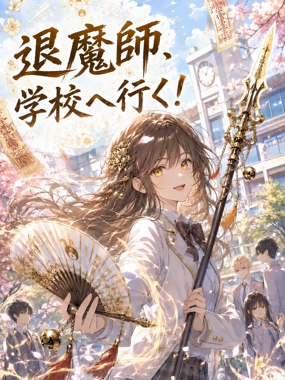 HumaneEra5501의 退魔師、学校へ行く