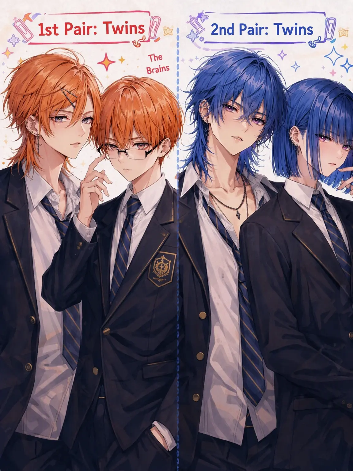 wadakamari의 Which Twins Do You Prefer?