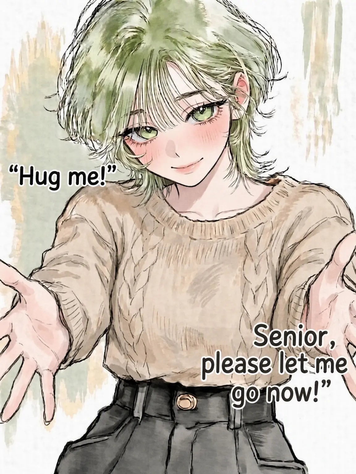 Purelove_is_very_good의 Sunbae, Please Let Go of Me! 🫣
