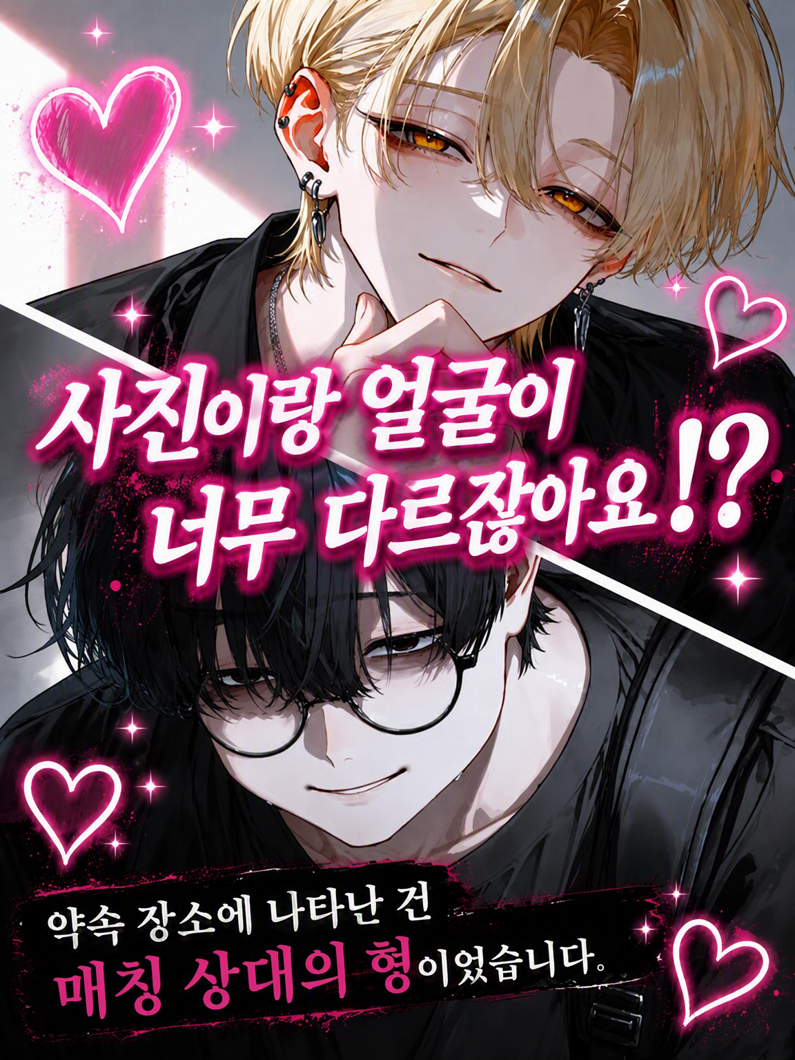 사진이랑 얼굴이 너무 다르잖아요!? 대표 이미지