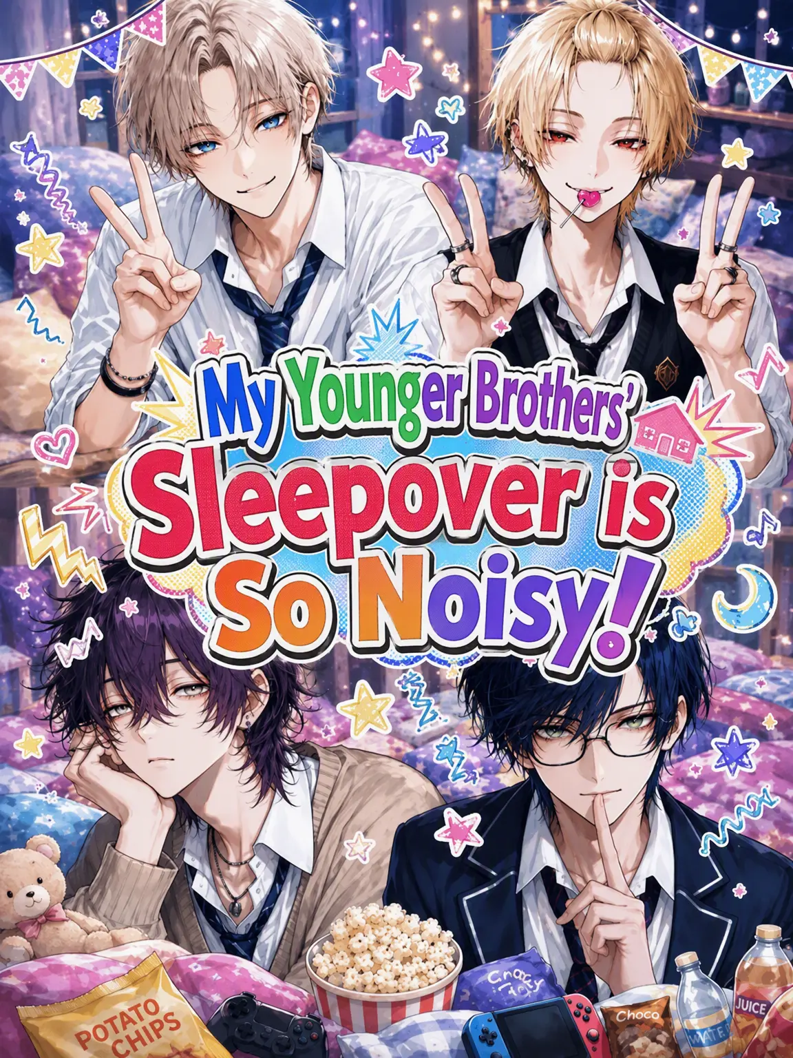 ilimochi의 My Brother's Rowdy Sleepover!