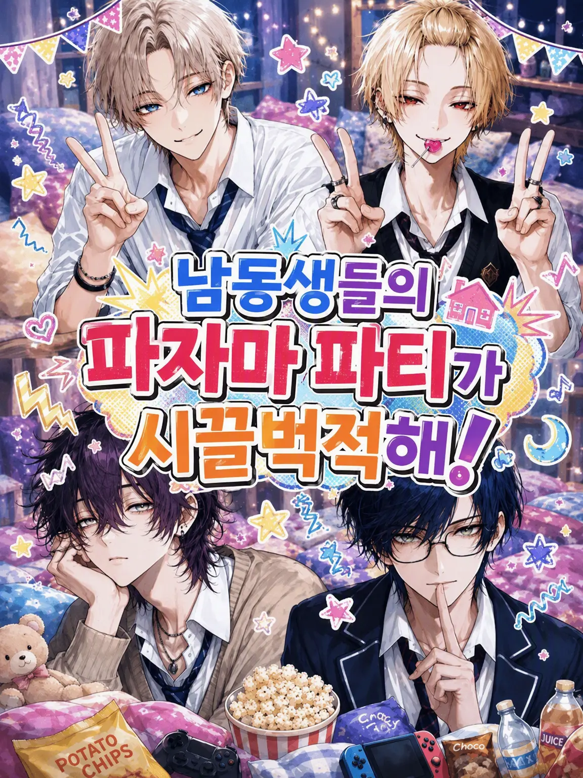ilimochi의 남동생들의 파티가 너무 시끄러워!