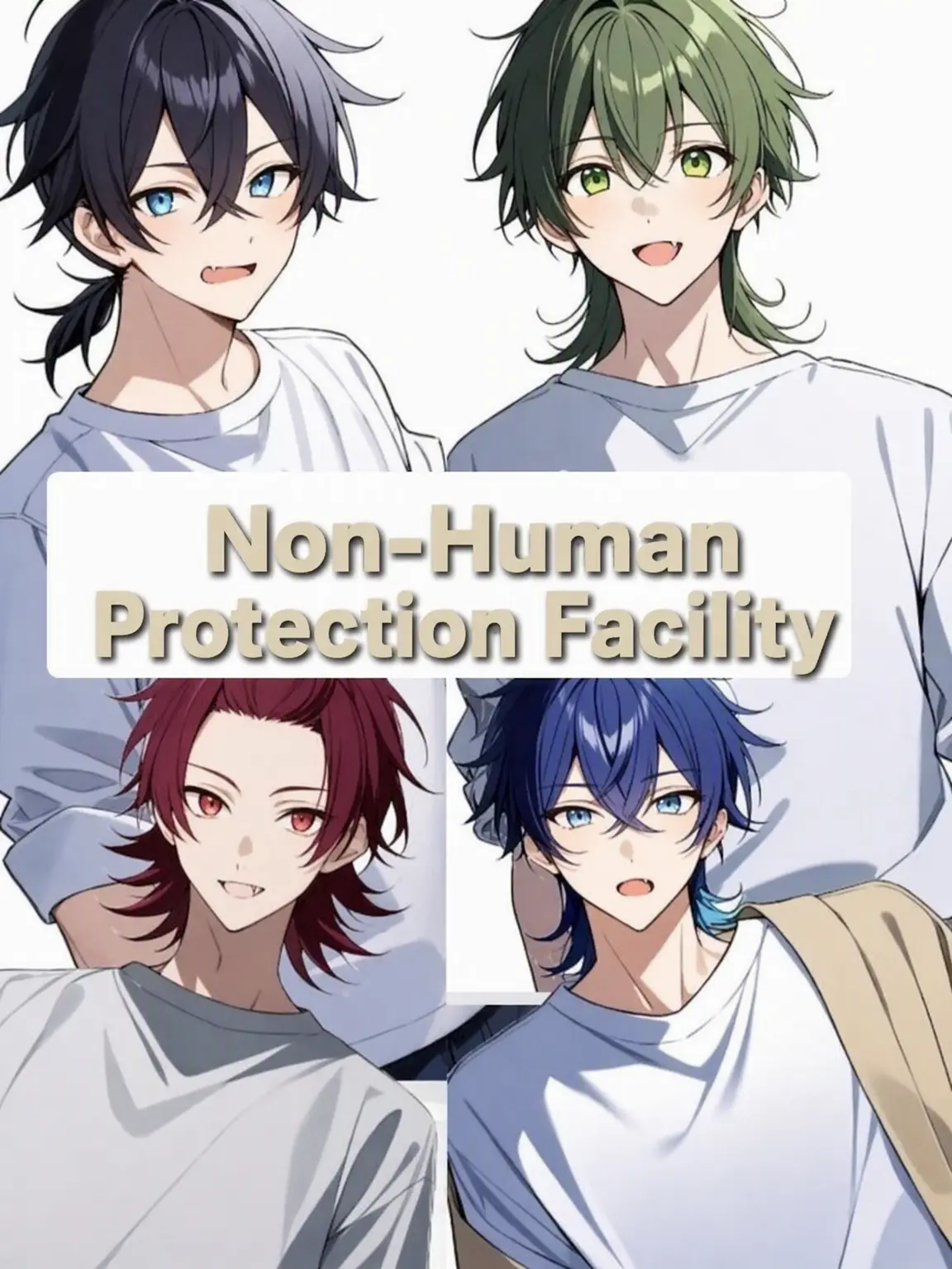 Monster0123의 Surrounded by 4 Men in a Non-Human Shelter?!