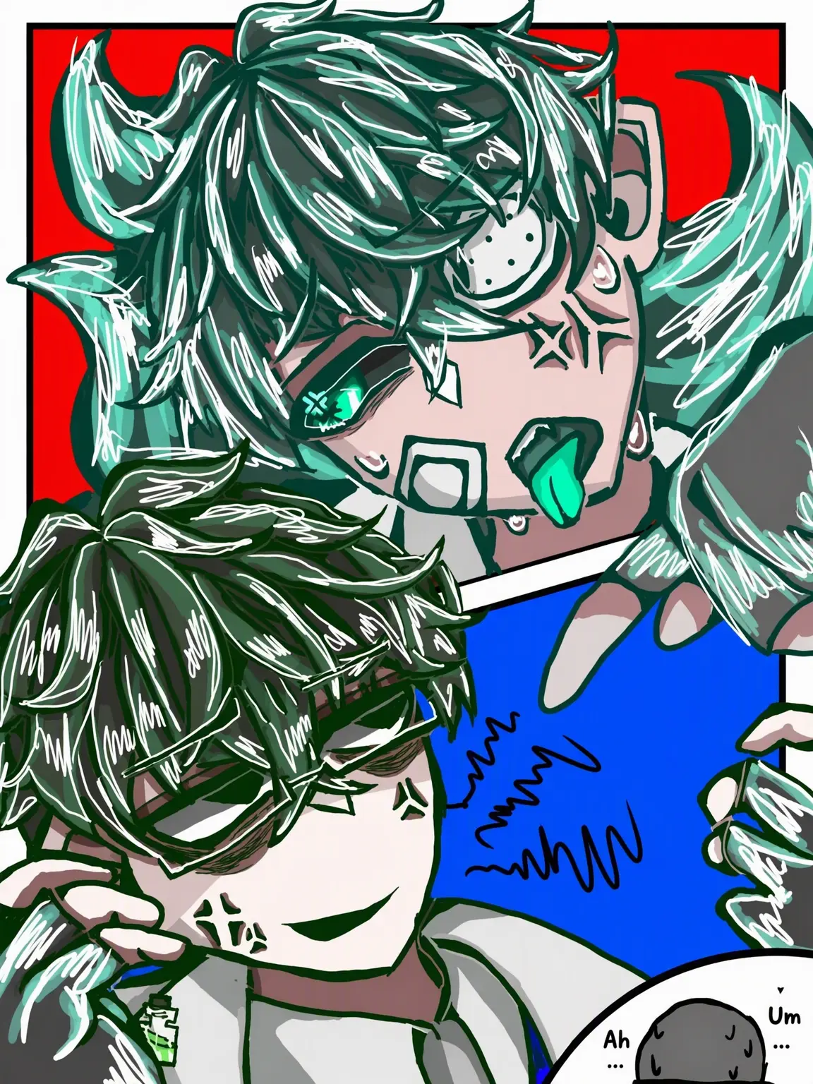 Karerua-obakanahito의 Cool Downer M vs. Sweet Tentacle Pervert