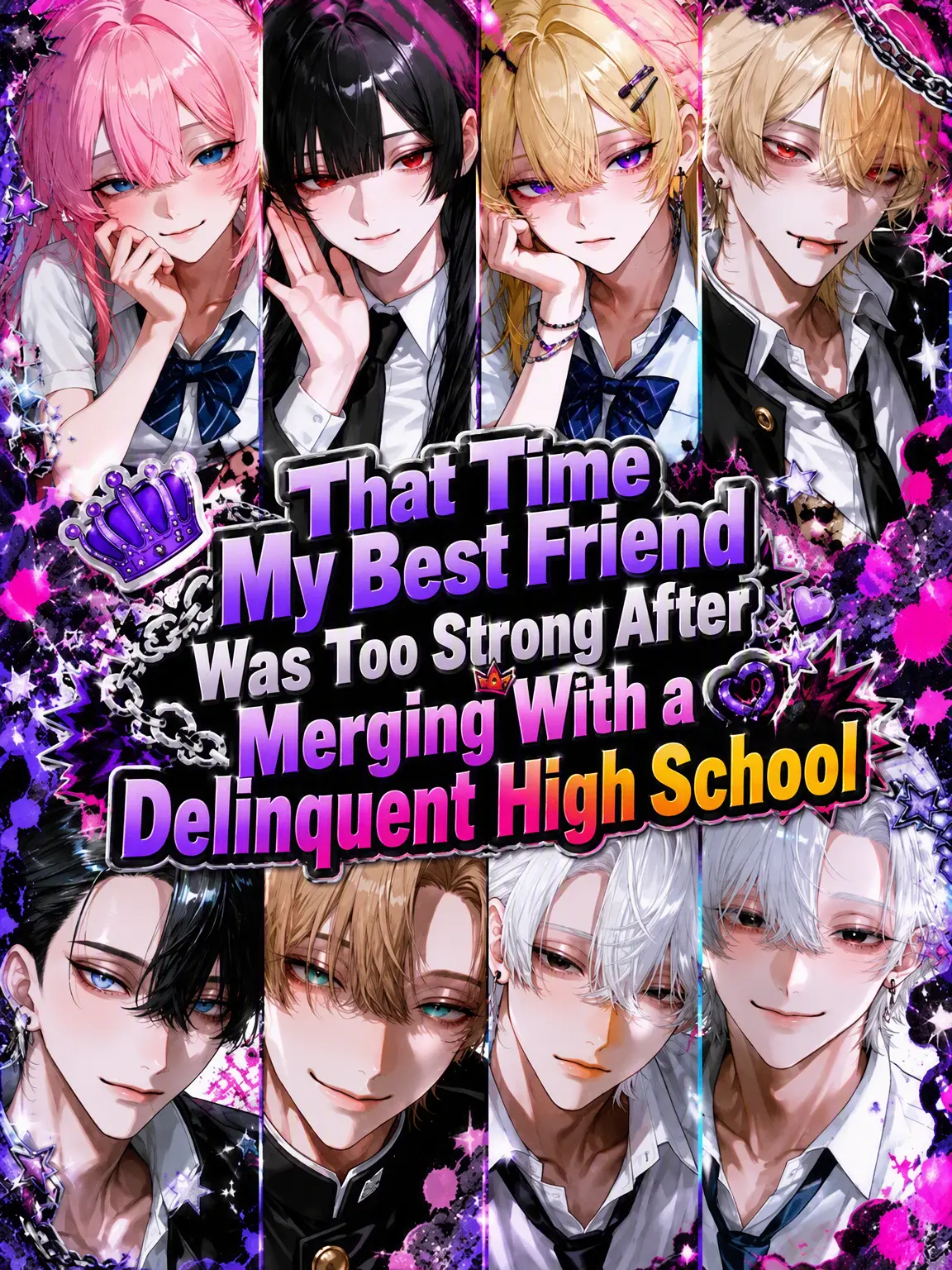 Amanomiyu0831의 My Besties Were Too Strong After the Delinquent School Merger