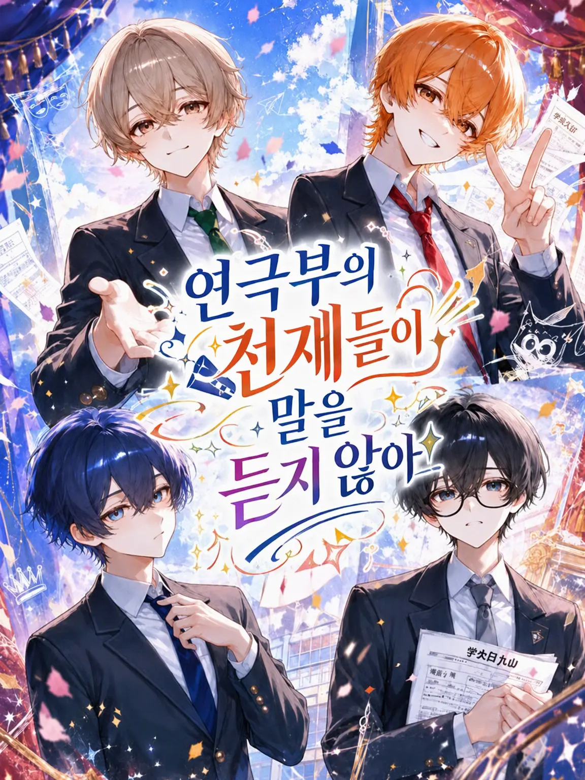 __orz의 연극부 천재들이 말을 안 들어