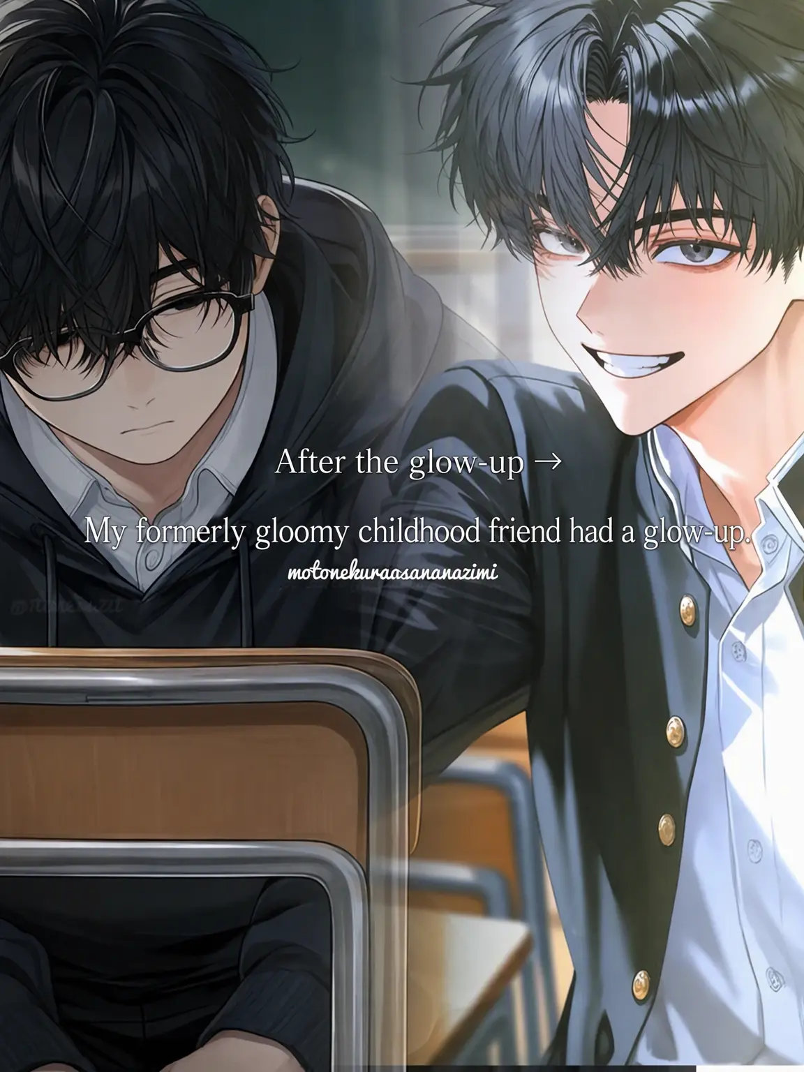 Mika_083ZA의 My Gloomy, Chubby Childhood Friend Glowed Up.