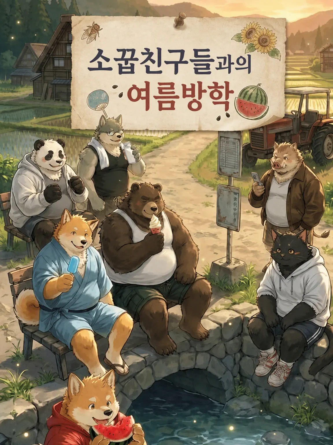 kinako_mon0326의 소꿉친구들과의 여름방학