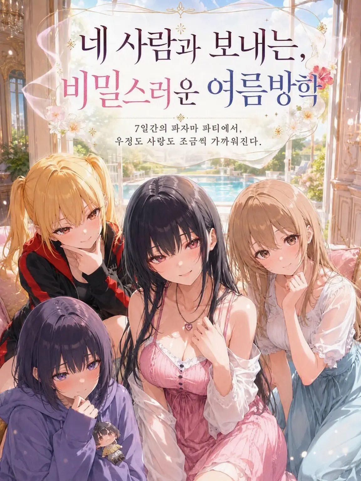 Ny4nN3ko_o1Love의 네 명과 보내는, 비밀의 여름 방학