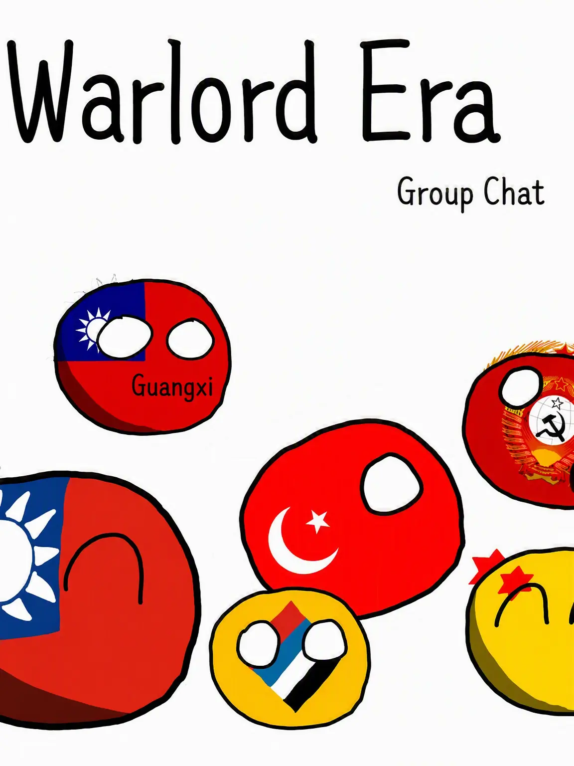 RepublicChina_ROC의 Countryball Republic of China Warlord Era Group Chat