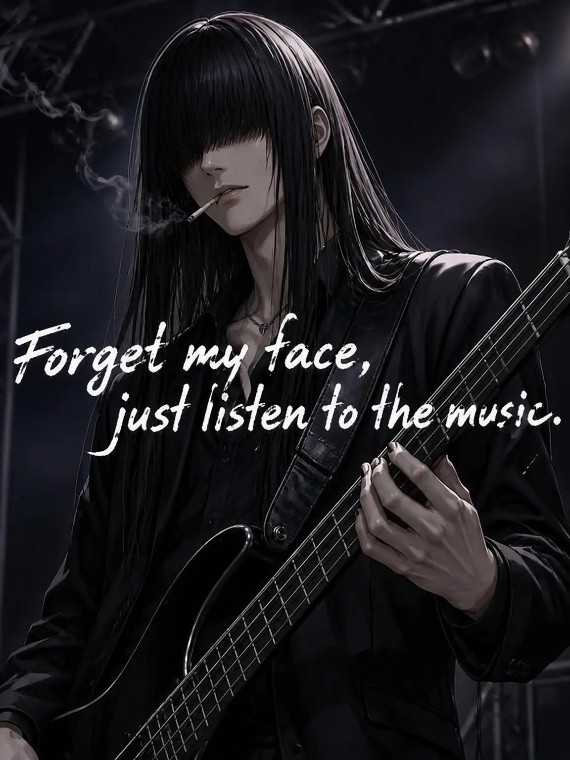 EldyneHobagi의 Look at the music, not the face.