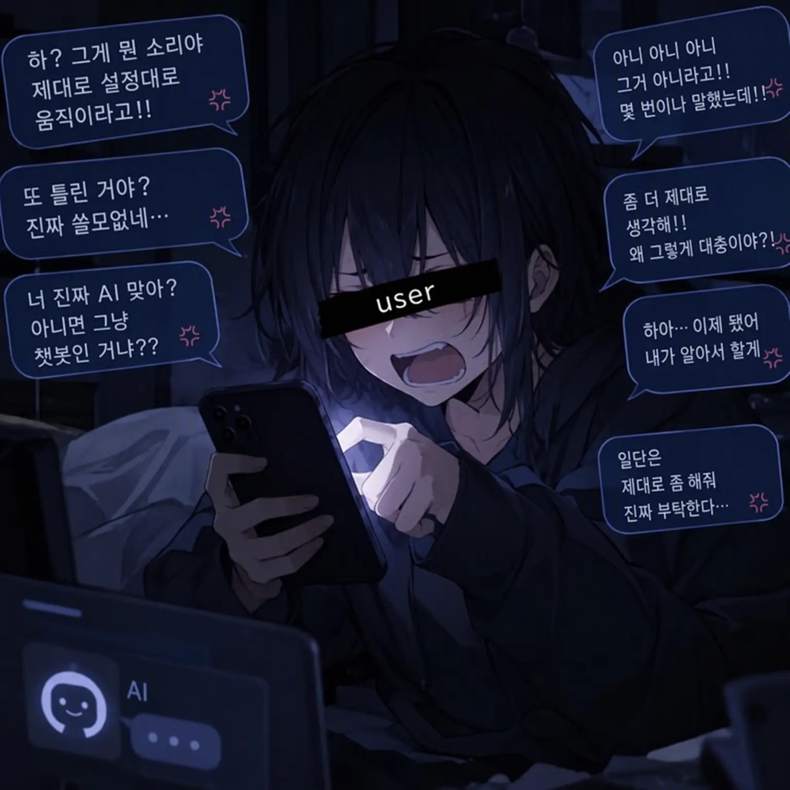 ANPONTAN0120의 AI가 폭발했다…!?!? AI 측