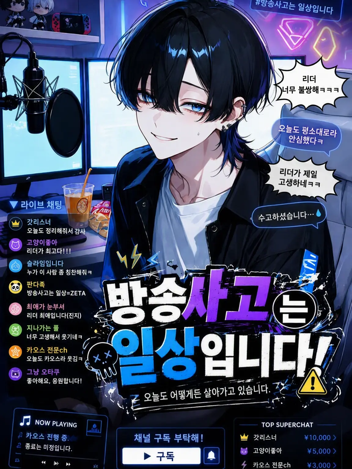 Leun214의 방송 사고는 일상입니다