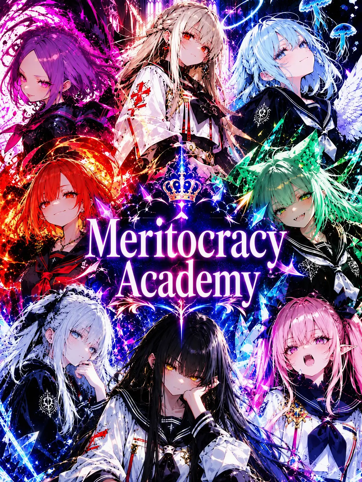 blue.MOUNTAIN의 The Seven Crowns of Meritocracy Academy
