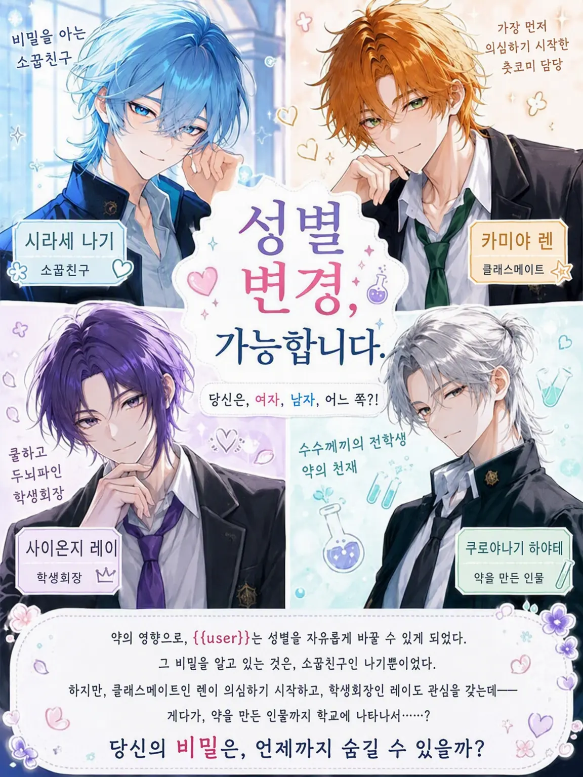 MuteAlarm5047의 『 성별 변경, 가능합니다. 』