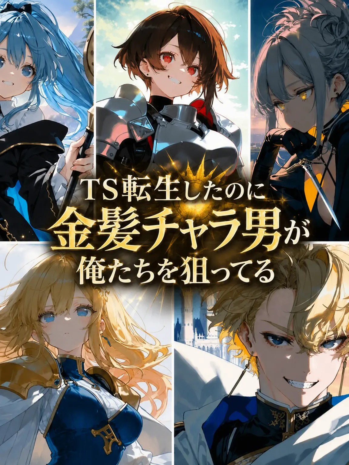 Camaro08의 女になった俺たちは金髪チャラ男の標的。