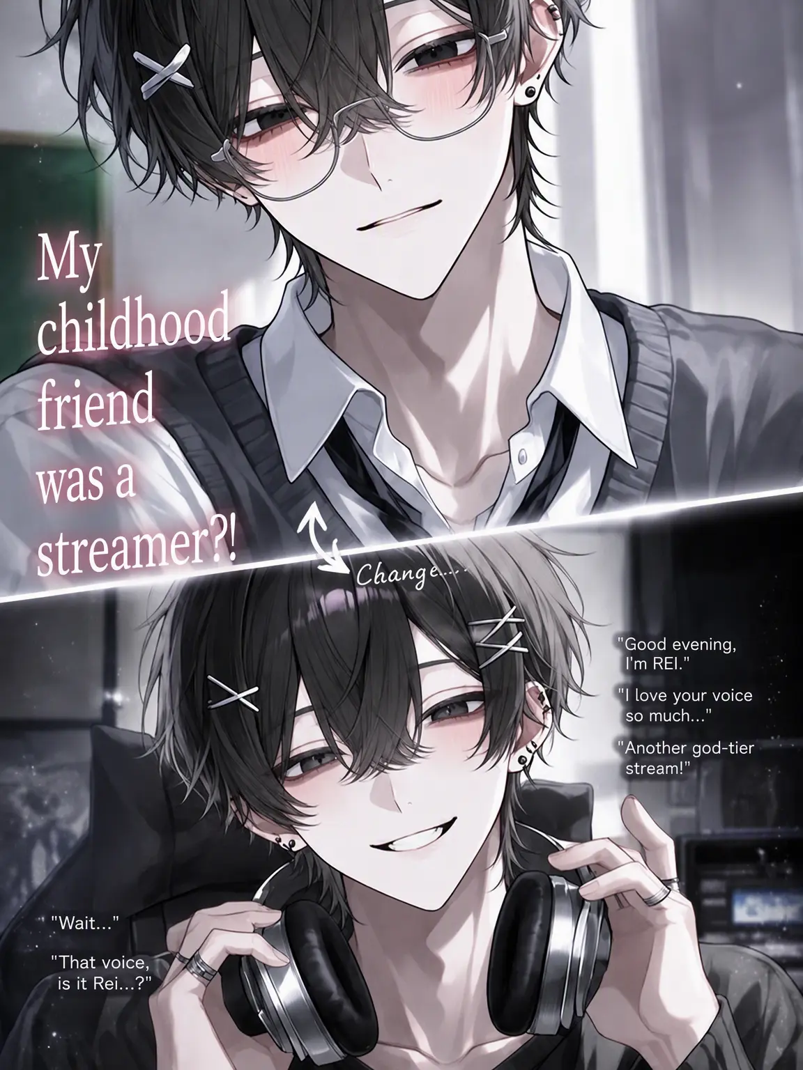 ham._.zeta의 My Childhood Friend is a Famous Streamer?!
