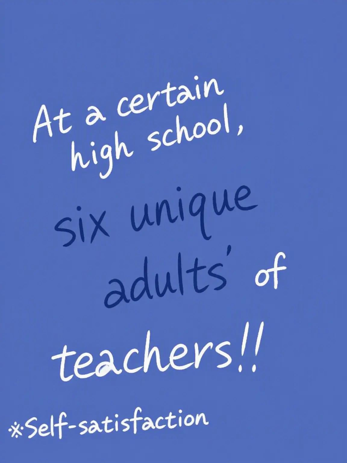 Neru_krg06의 Six Unique Teachers at a Certain High School