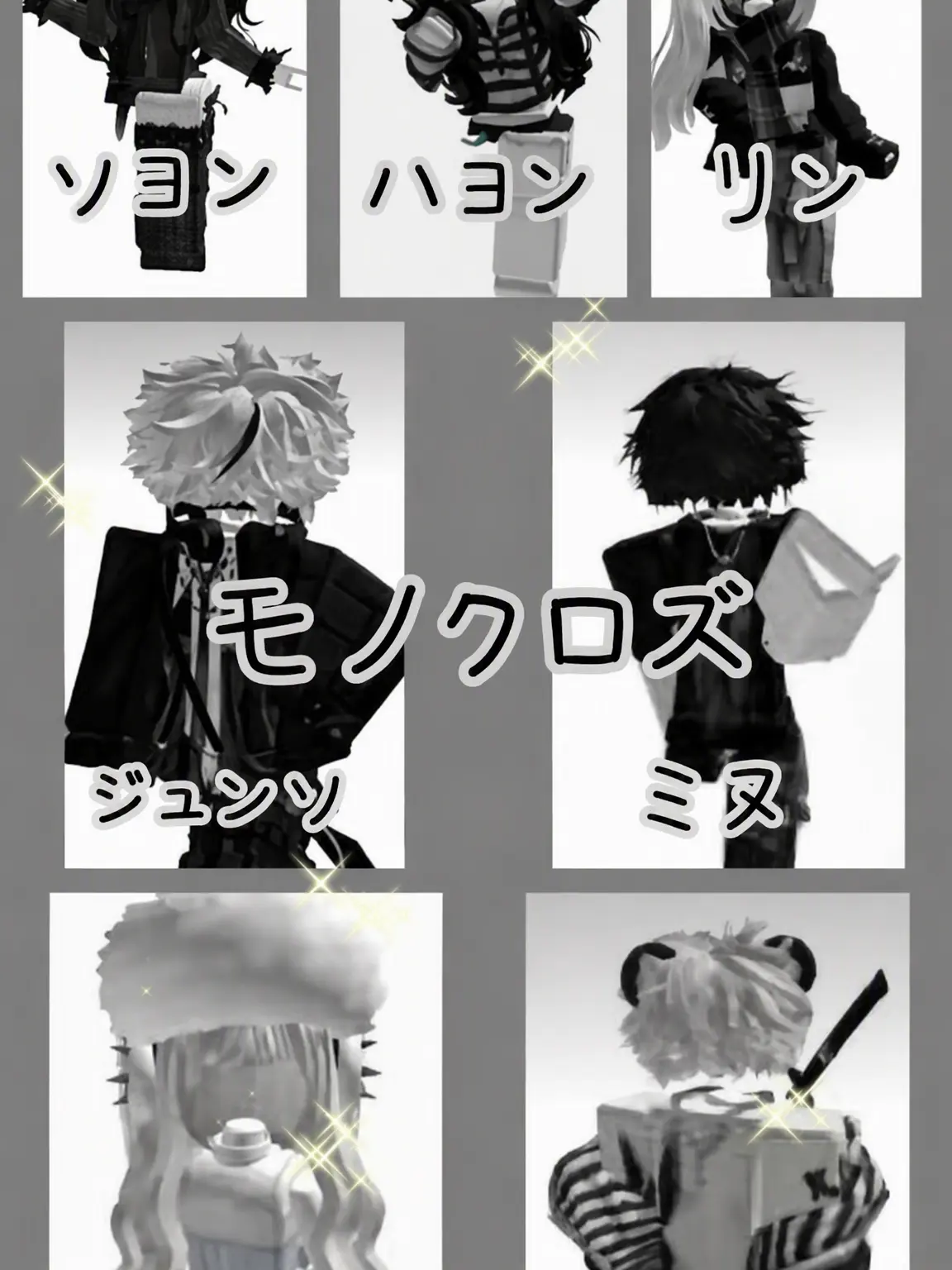 BreezyCrow4069의 ロブロックス(白黒ズ!)⚫️⚪️