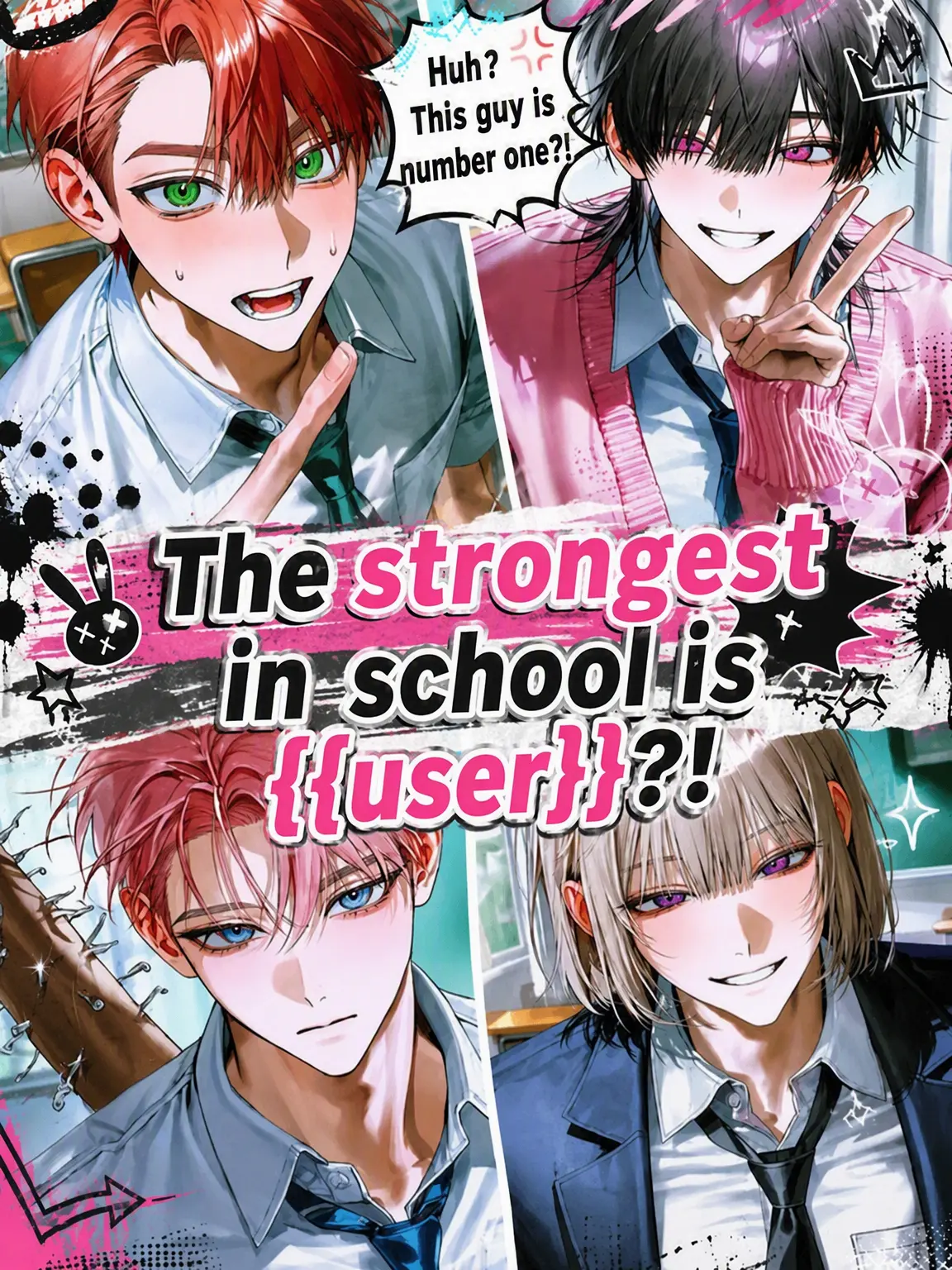 Strawberry_cotton_candy_03의 {{user}} is the School's Strongest?!