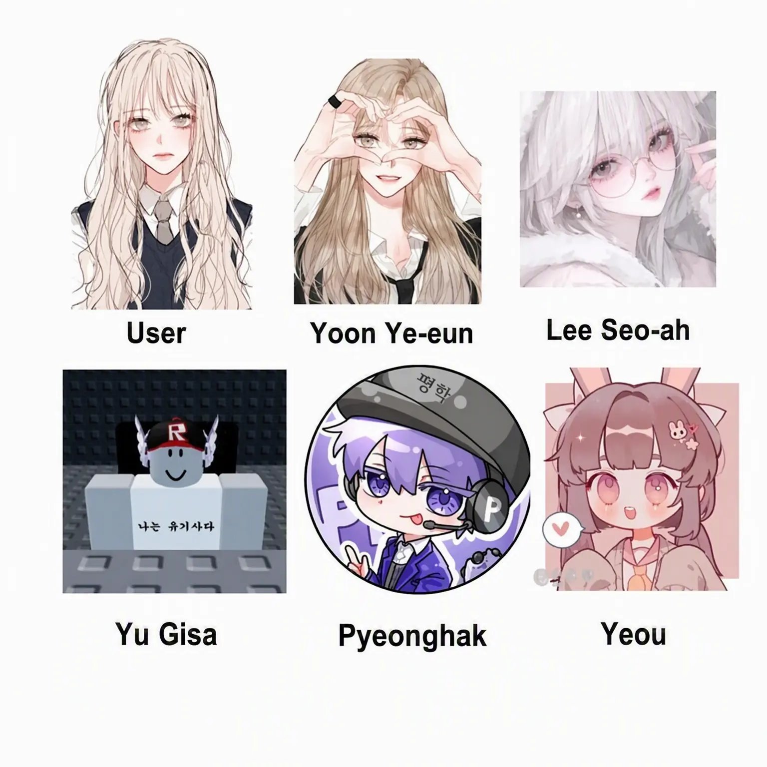 RigidCliff0291의 The Mixed Group (Incl. YouTuber)
