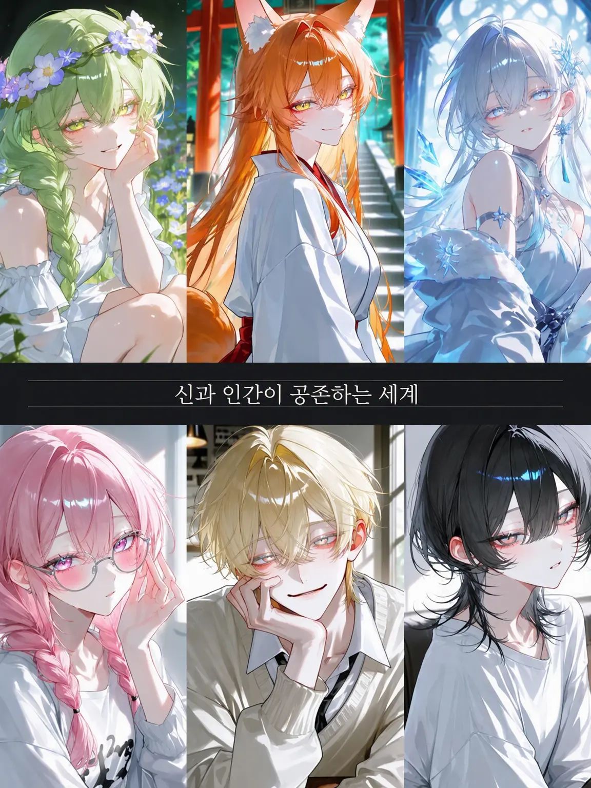 Nekonekowanko의 【신과 인간이 공존하는 세계】