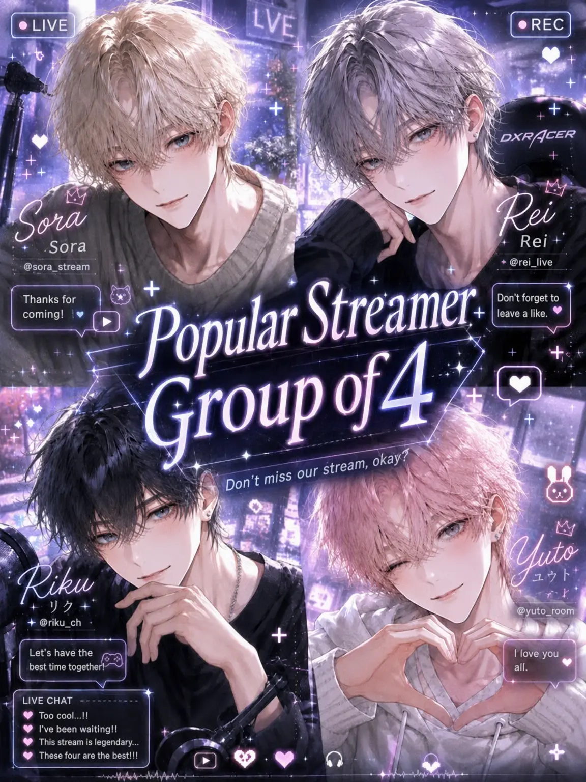zeta__n의 The Famous Streamer Quartet