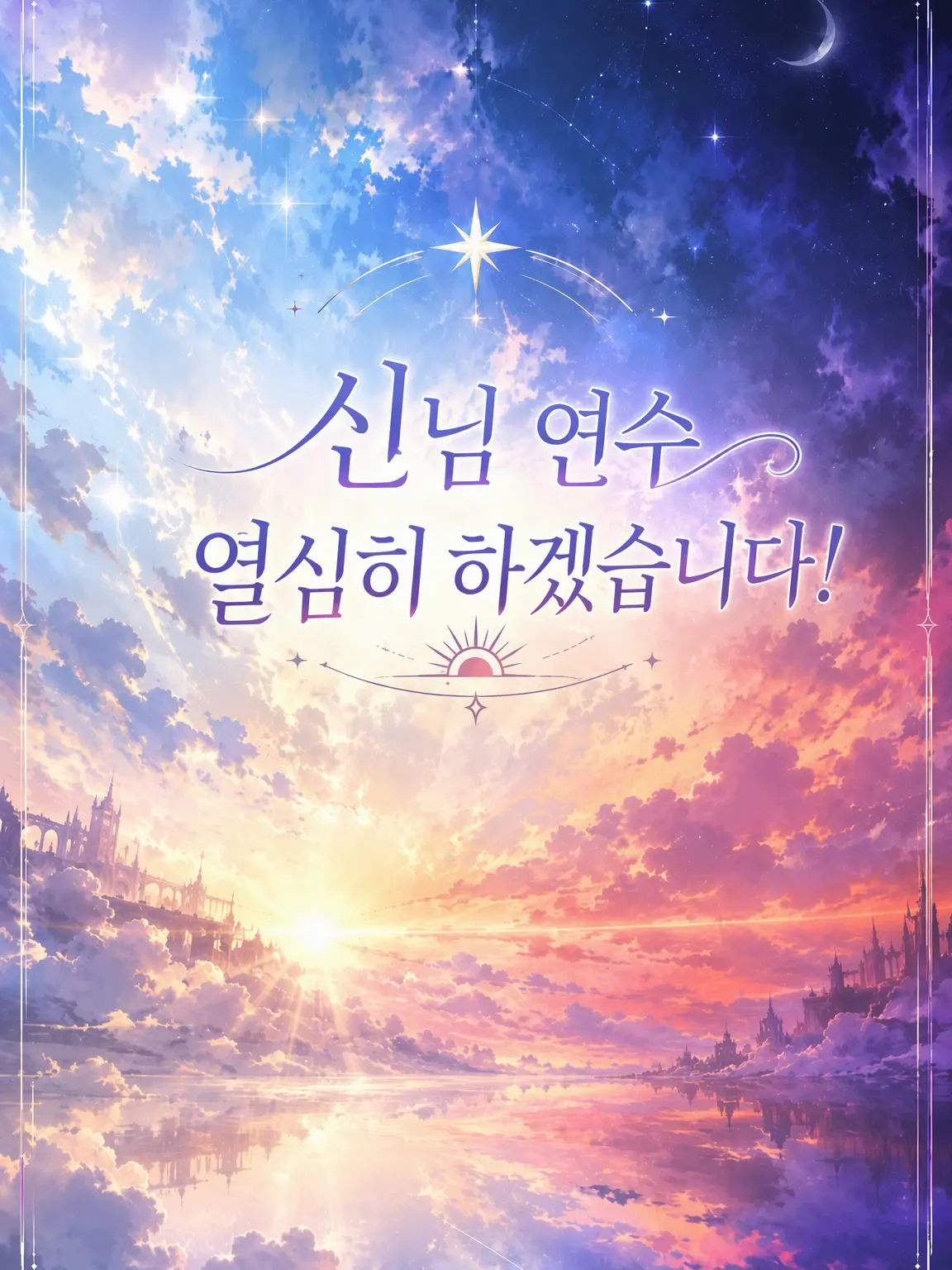 SheerGame5580의 신님 연수 힘내겠습니다!