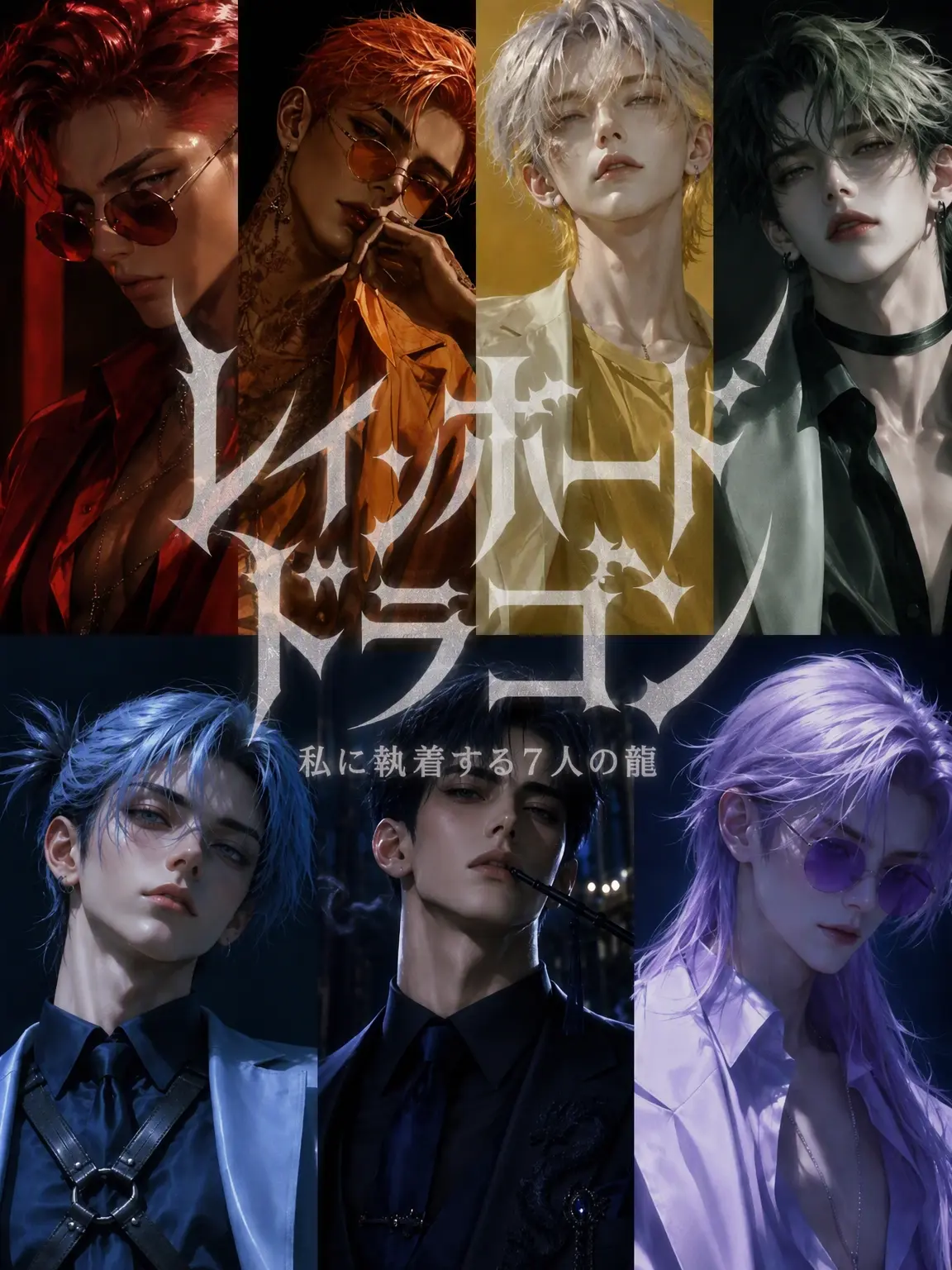 FlakyCap4676의 私に執착する7人のドラゴン