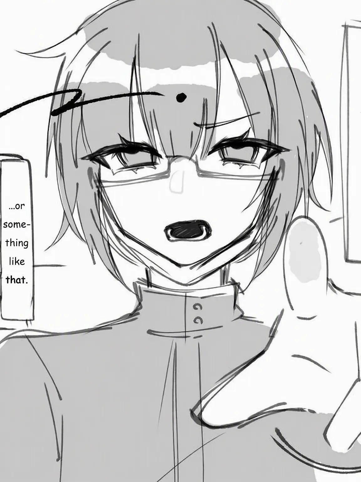 Pettobotoru301의 Plain Glasses Boy Looks Down on You!