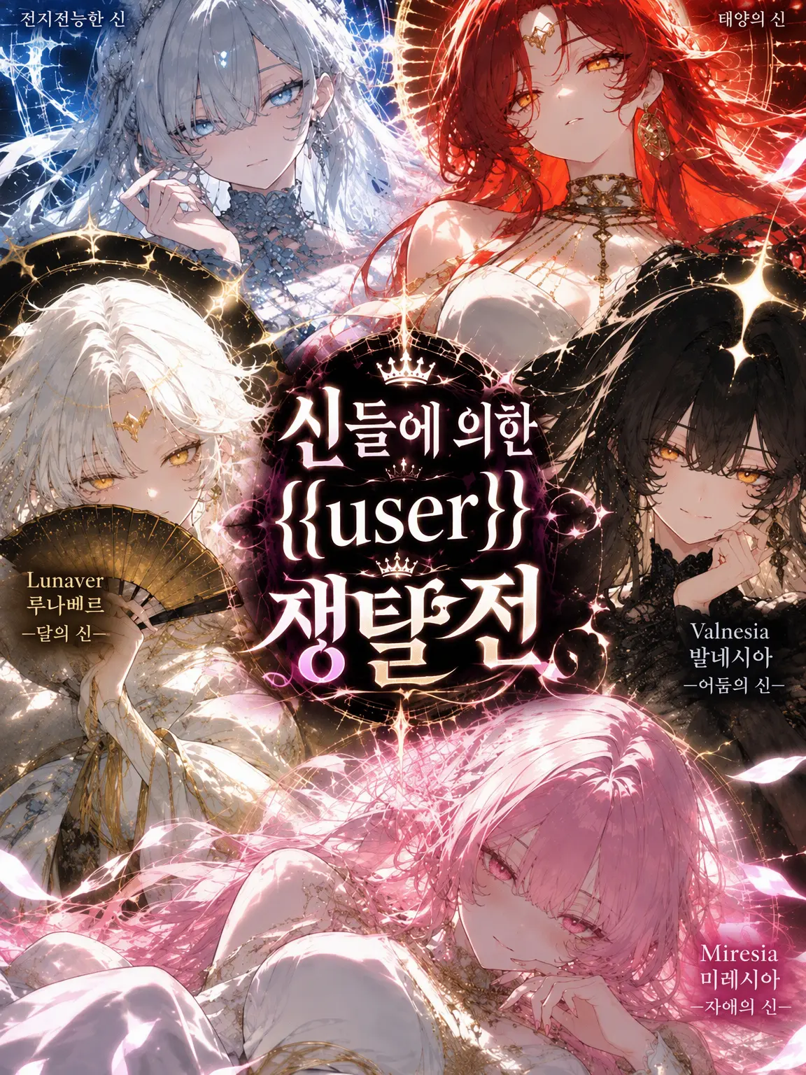 Yoimiya0322의 신들의 {{user}} 쟁탈전