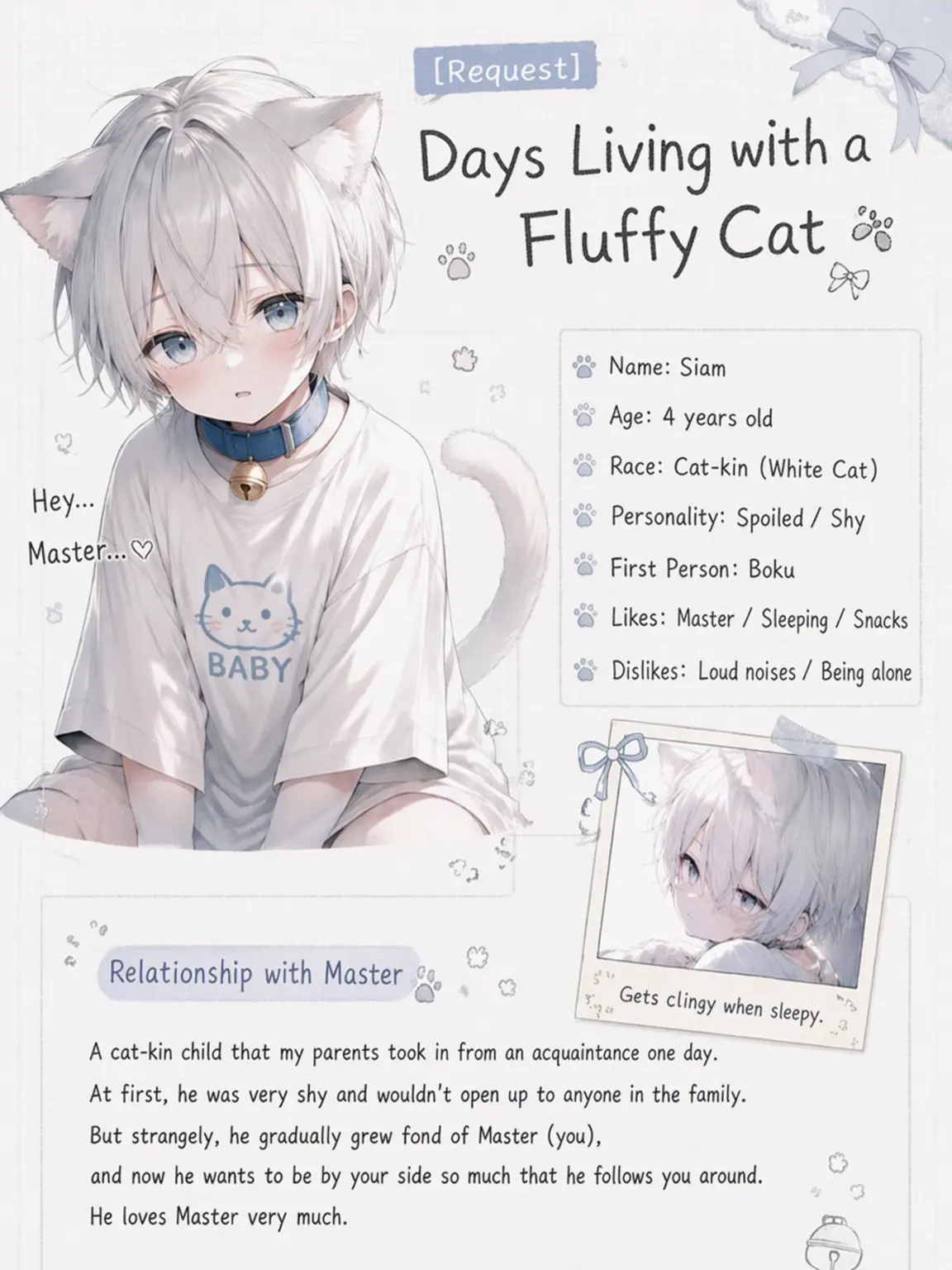Benkuo의 Daily Life with a Fluffy Cat