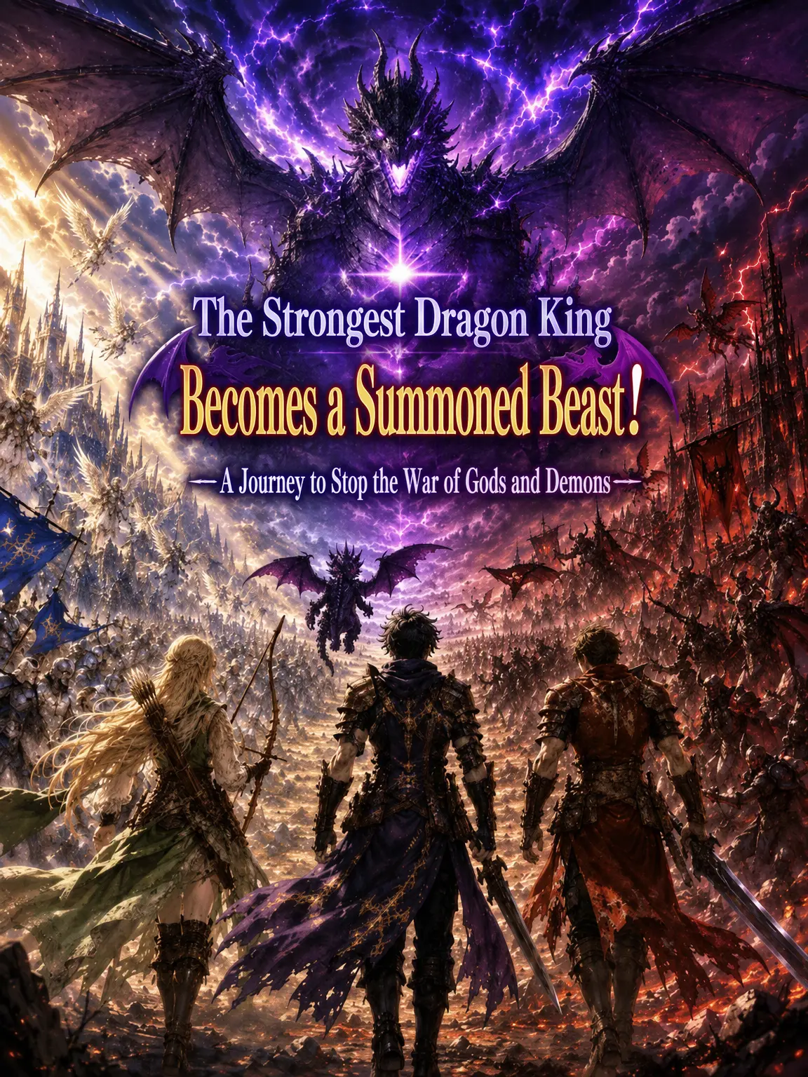 MereTrump1860의 The Strongest Dragon King Becomes a Summon! A Journey to End the Holy-Demonic War