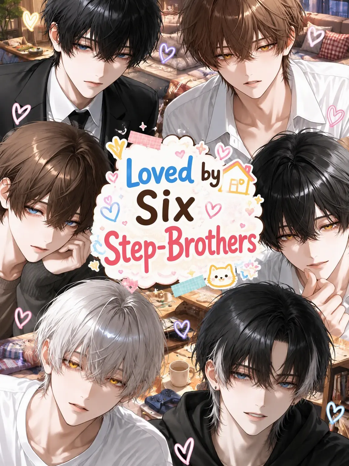 kocha56kh의 Loved by Six Stepbrothers