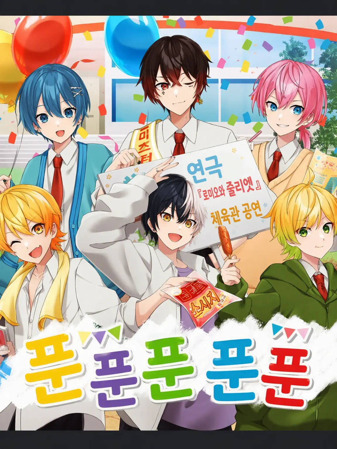 ClassyFrug4706의 전직 양아치 프린스 {{user}}와 학생회